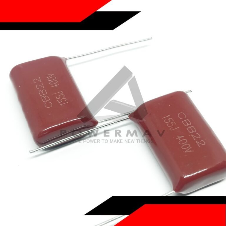 E-First 10PCS CL21 155J 400V 1.5UF 1500NF P20 etallized Fil Capacitor