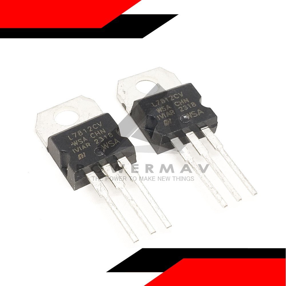 2pcs L7812 voltage regulator - Image 2