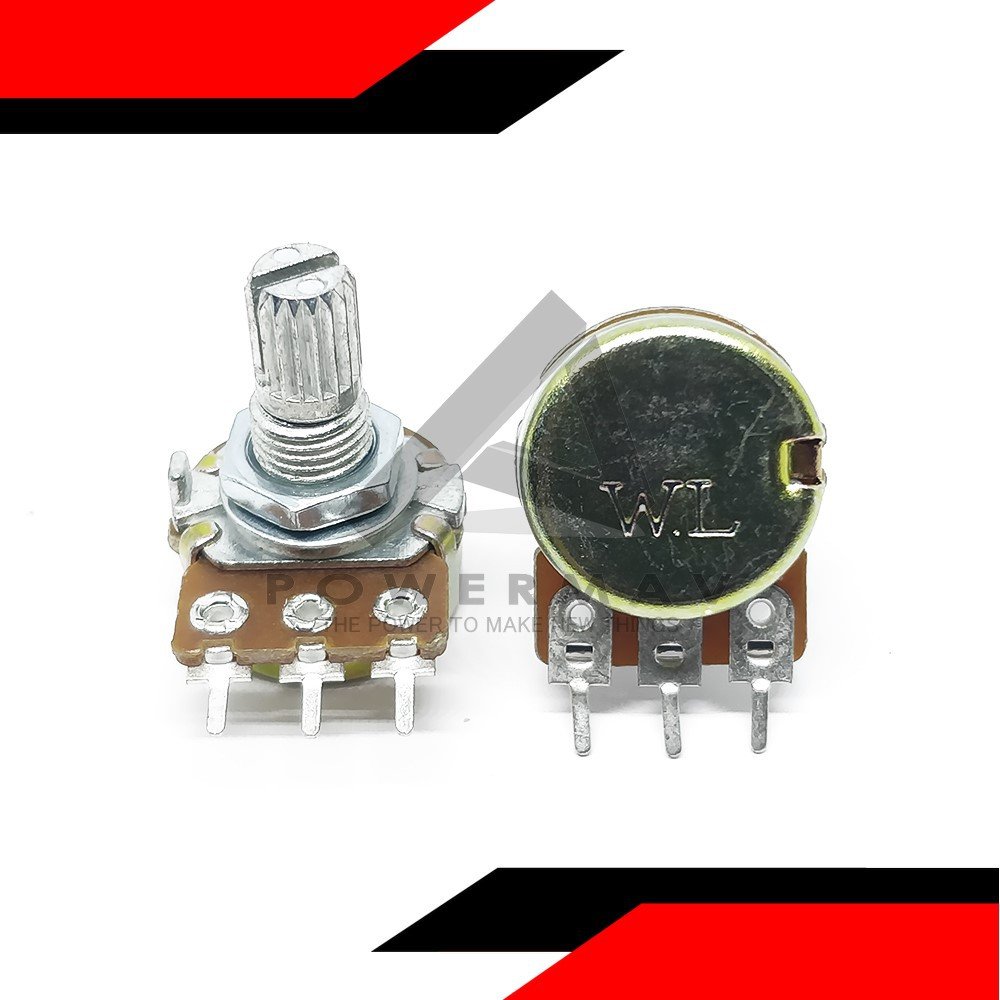 2pcs 3pin b50k potentiometer - Image 2