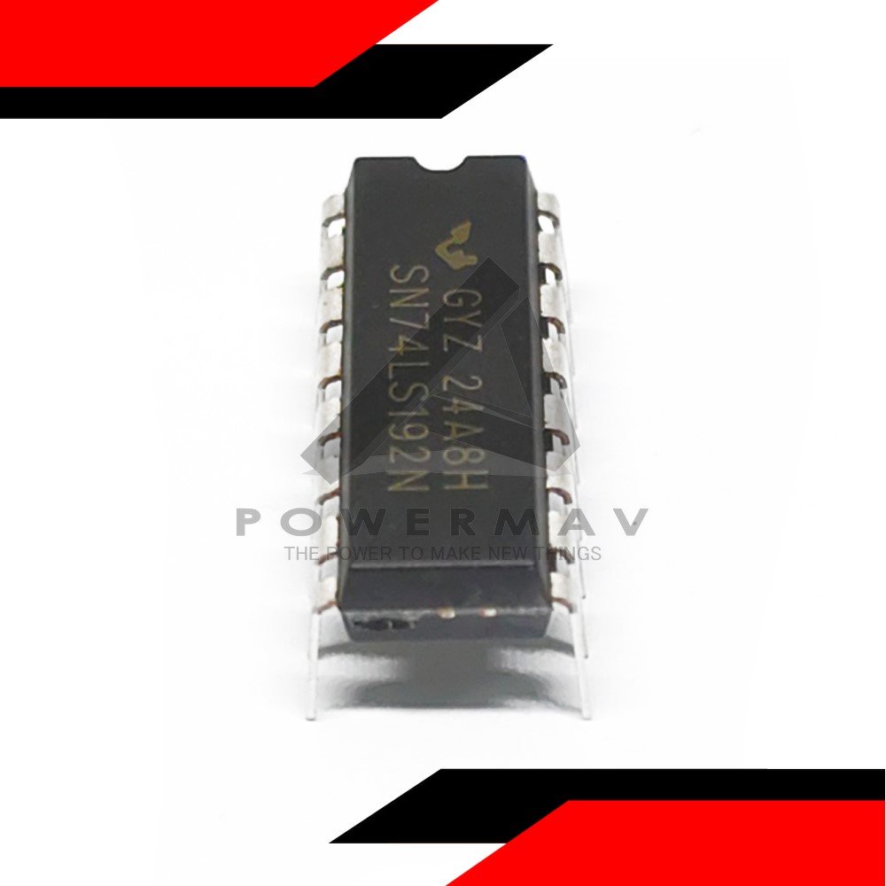 thumbnail image 2 of 10pcs HD74LS192P / 74LS192P / SN74LS192N DIP-16 IC Chips - New Generic 2 of 2