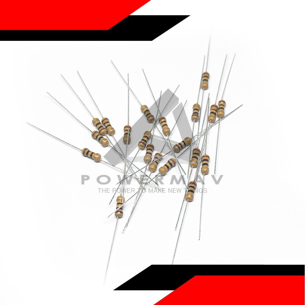 20pcs 10 ohms 4 band resistor 1/4 watt - Image 4