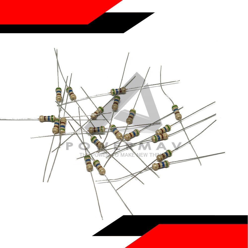 20pcs 560 ohms 4 band 1/4w resistor