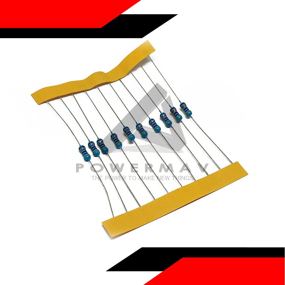 10pcs 570k ohms 5 band resistor 1/4w - Image 2
