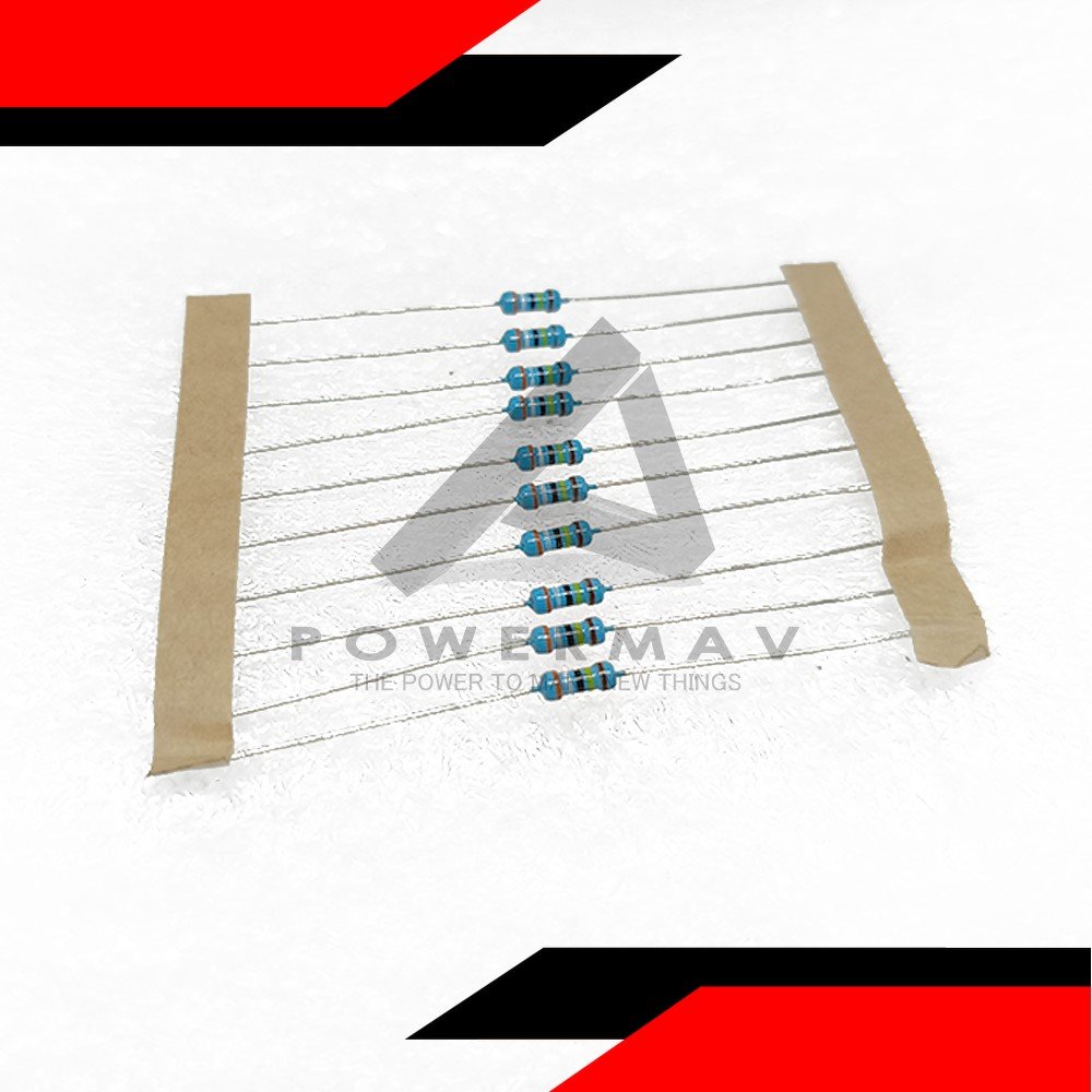 10pcs 3.9m ohms 5 band resistor 1/4w - Image 4
