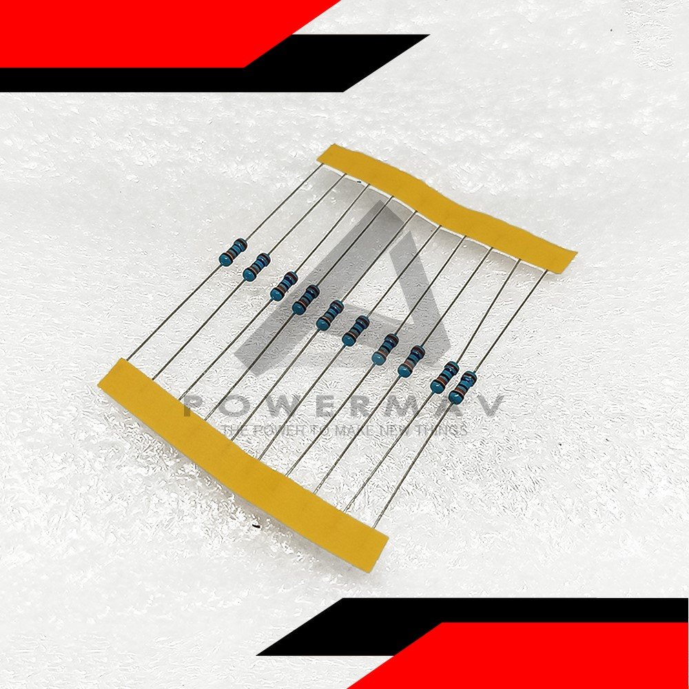 10pcs 270k ohms 5 band resistor 1/4 watt - Image 2