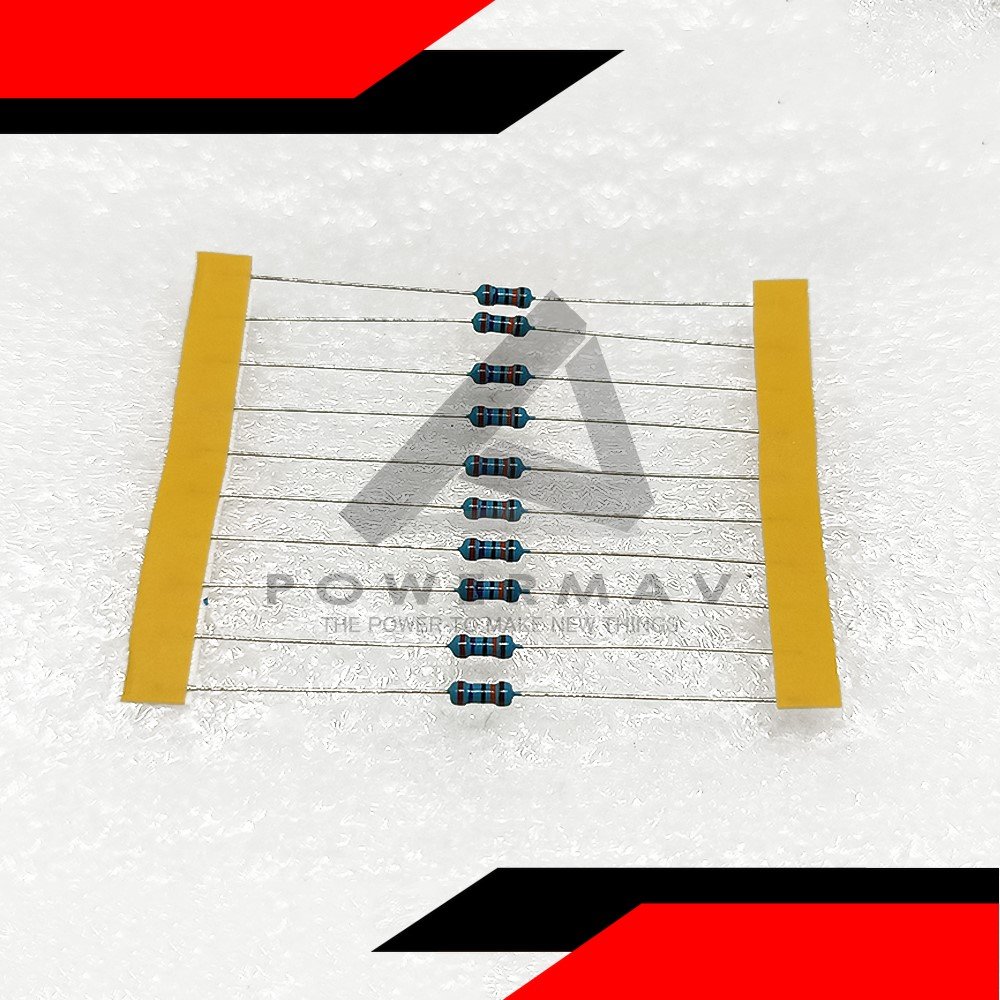 10pcs 270k ohms 5 band resistor 1/4 watt - Image 3