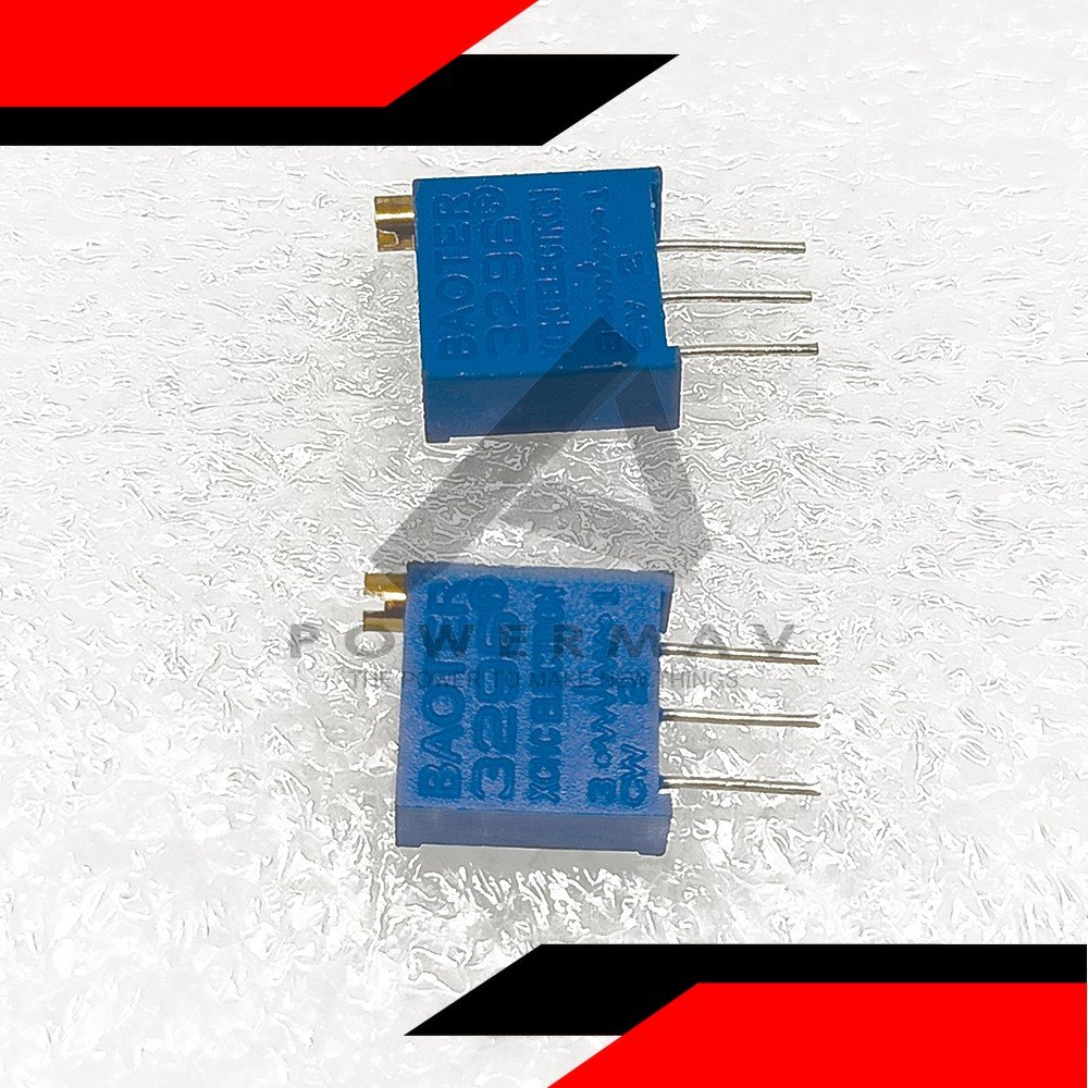 2pcs 1k potentiometer blue 3296w - Image 3