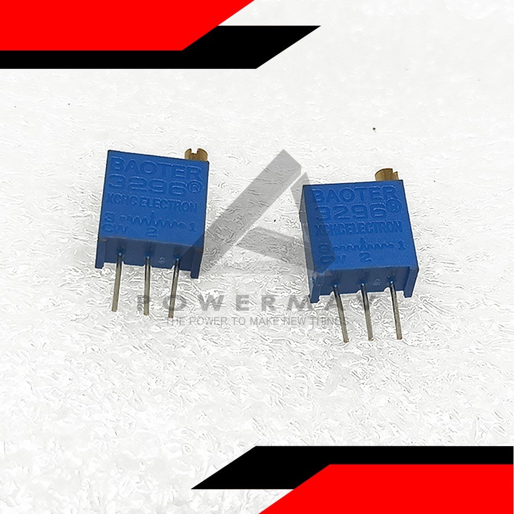 2pcs 100k potentiometer blue 3296w - Image 2