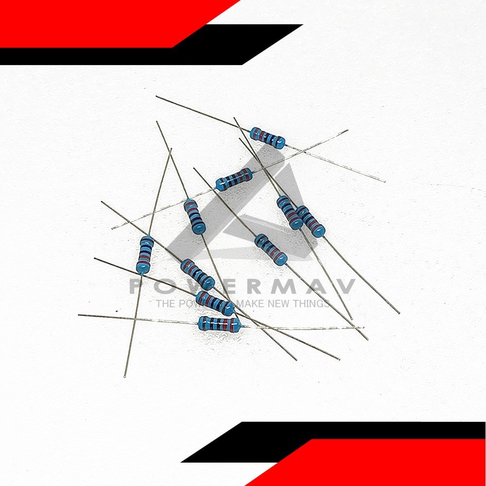 10pcs 220 ohms 5 band resistor 1/2 watt - Image 5