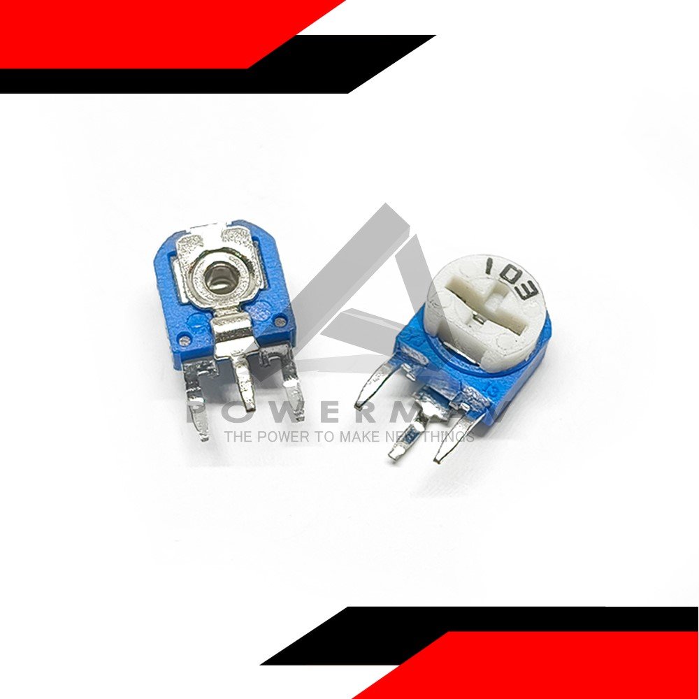 2pcs 10k trimpot front adj