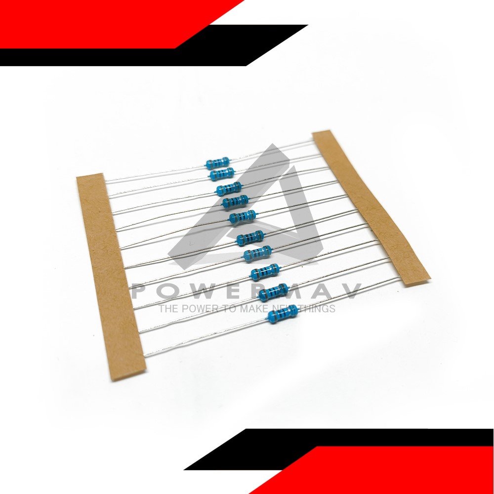 10pcs 1 ohm 5 band resistor 1/4 watt