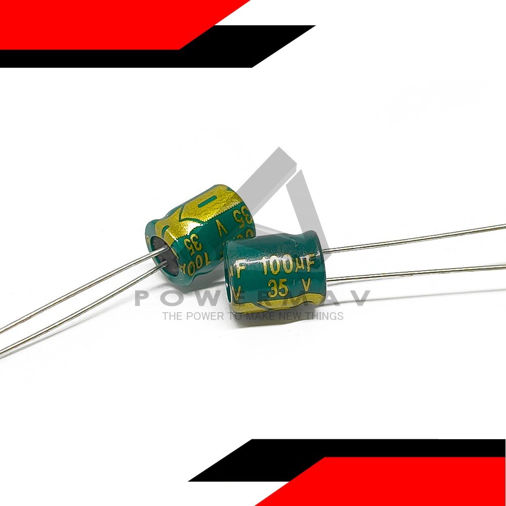 2PCS 100UF 35V CAPACITOR