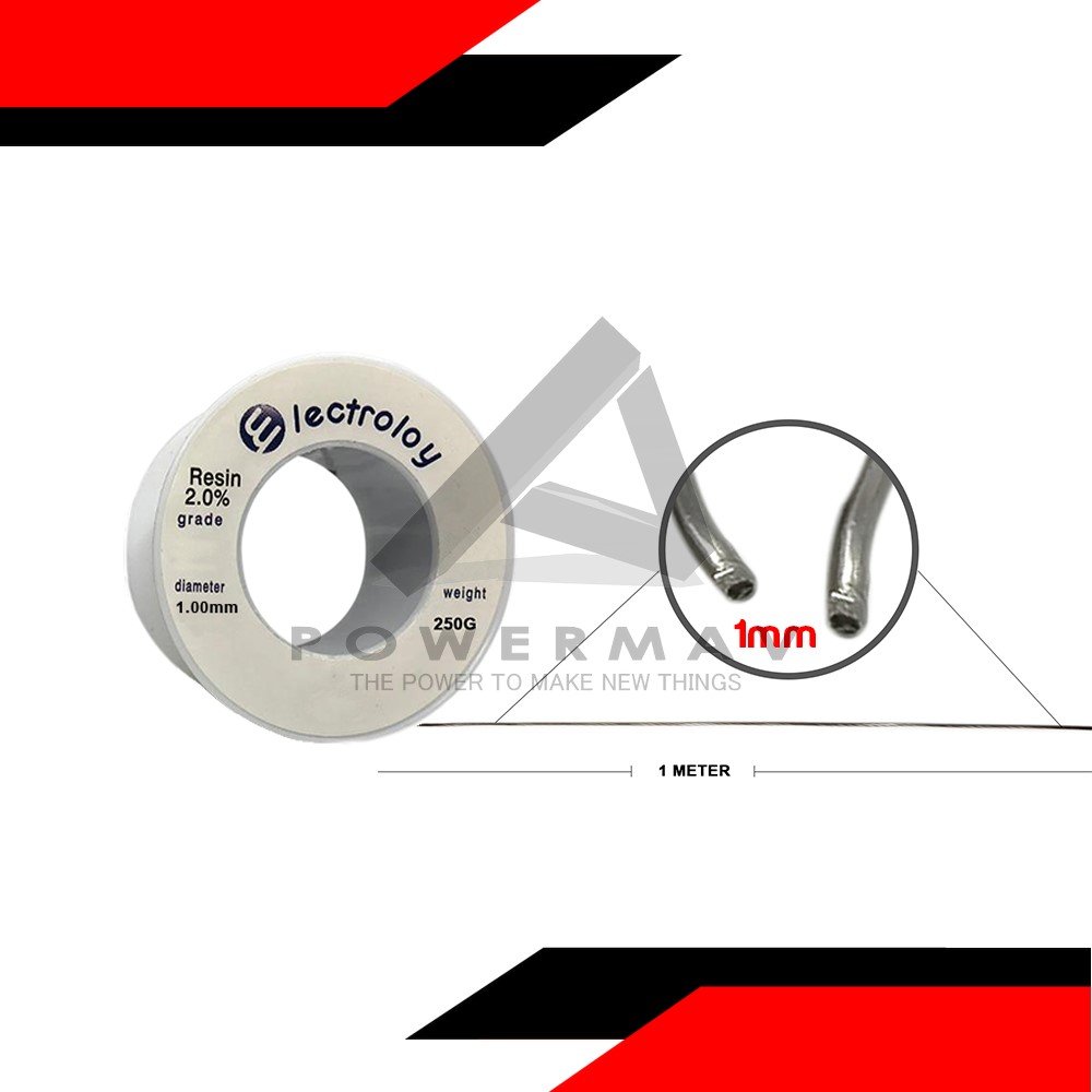 1 meter soldering lead 1.0mm