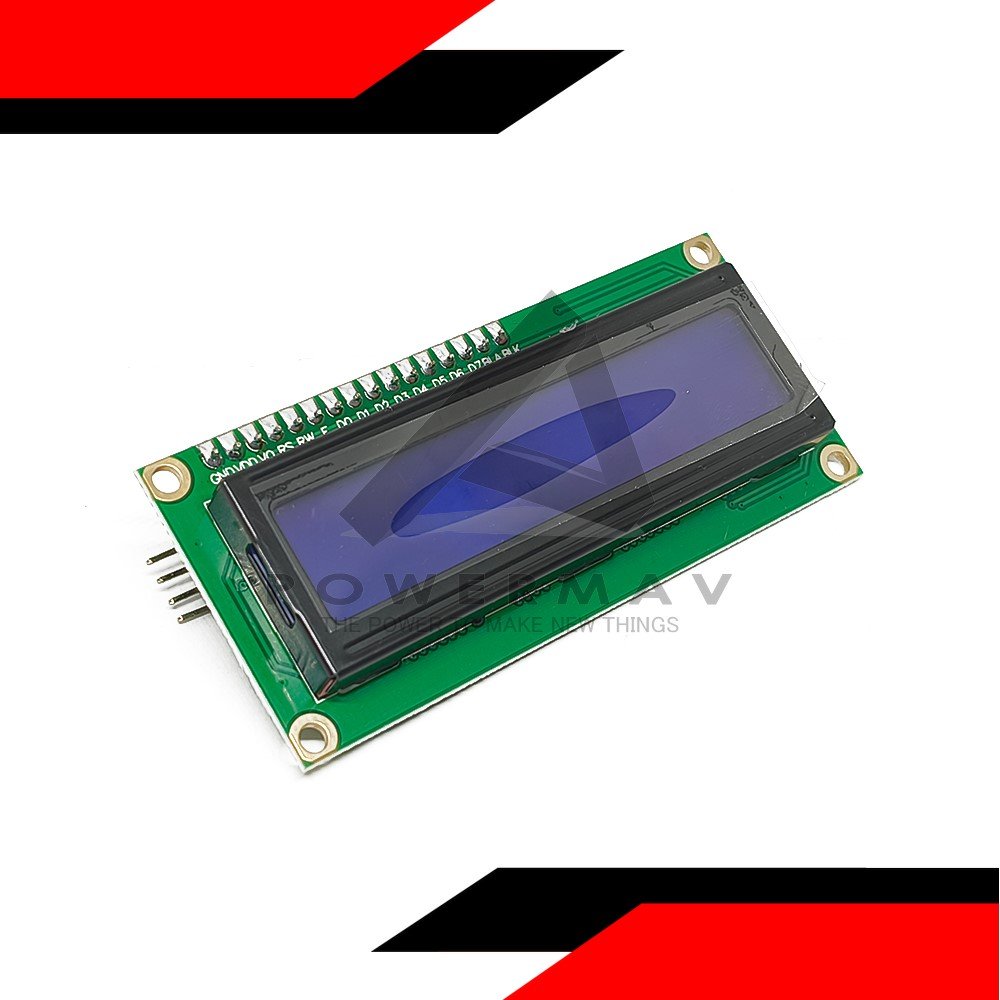 LCD 16x2 with i2c calibrated