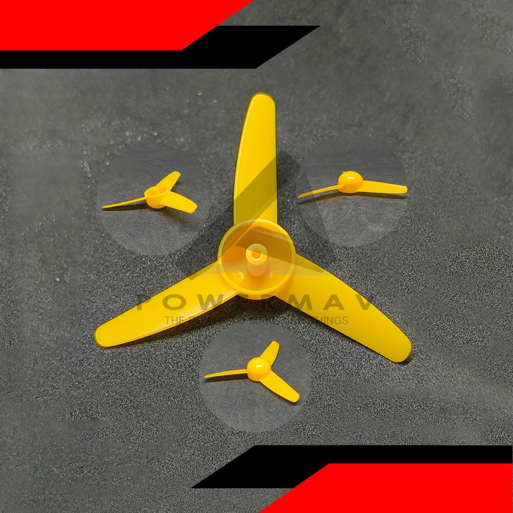 3 leaf Fan Propeller 80mm