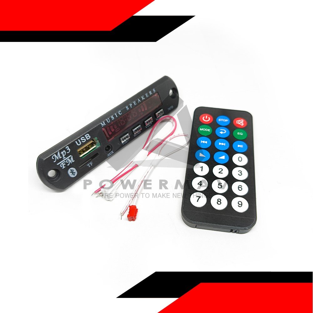 MP3/FM Bluetooth Audio Player Module